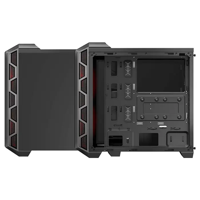 Cooler Master Mastercase H500 RC-MCM-H500-IGNN-S00 USB 3.0 Midi-Tower Temperli Cam 200mm RGB Gaming(Oyuncu) Kasa