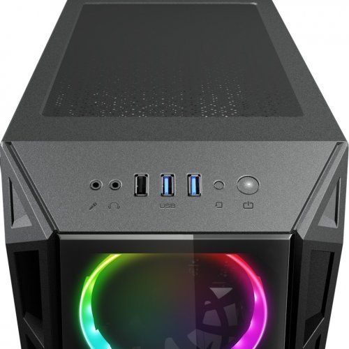 Cougar Turret RGB CGR-5QMYB-RGBC  700W USB 3.0 Midi-Tower Temperli Cam Gaming (Oyuncu) Kasa