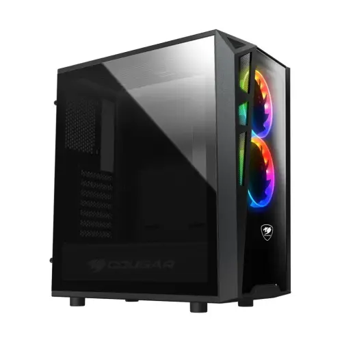 Cougar Turret RGB CGR-5QMYB-RGBC  700W USB 3.0 Midi-Tower Temperli Cam Gaming (Oyuncu) Kasa