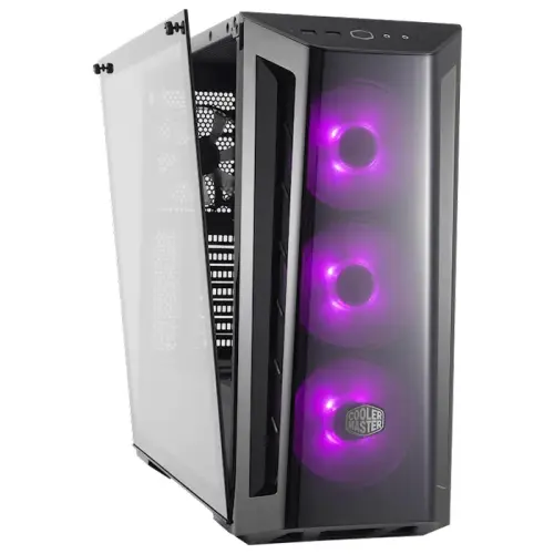 Cooler Master MasterBox MB520 RGB Temperli Cam 120mm RGB LED Fan USB 3.0 ATX Mid-Tower Gaming Kasa - RC-MCB-B520-KGNN-RGB