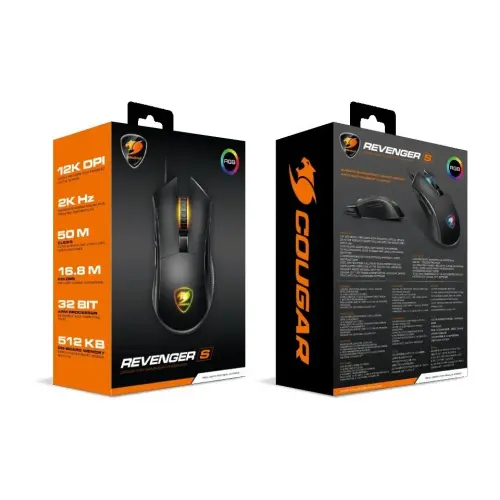 Cougar Revenger S CGR-WOMB-RES 12000DPI 6 Tuş Optik Gaming (Oyuncu) Mouse