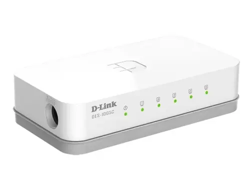 D-Link DES-1005C/A1B 5 Port 10/100 Mbps Yönetilemez Switch 