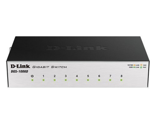 D-Link DGS-1008D 8 Port Gigabit Switch incehesap.com