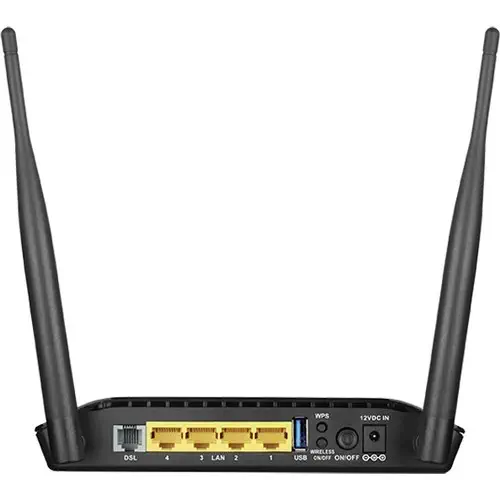 D-Link DSL-2750U 4 Port Kablosus ADSL Modem Router
