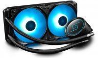 DeepCool Gammaxx L240 RGB 2x120mm Fan Intel-AMD Uyumlu İşlemci Sıvı Soğutma