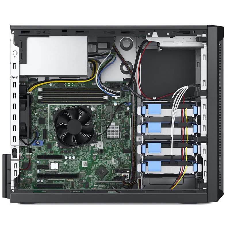 Dell PET140M2 PowerEdge T140 Intel Xeon E-2124 1x8G 2x1TB 1 x 365W Power Supply Tower Sunucu