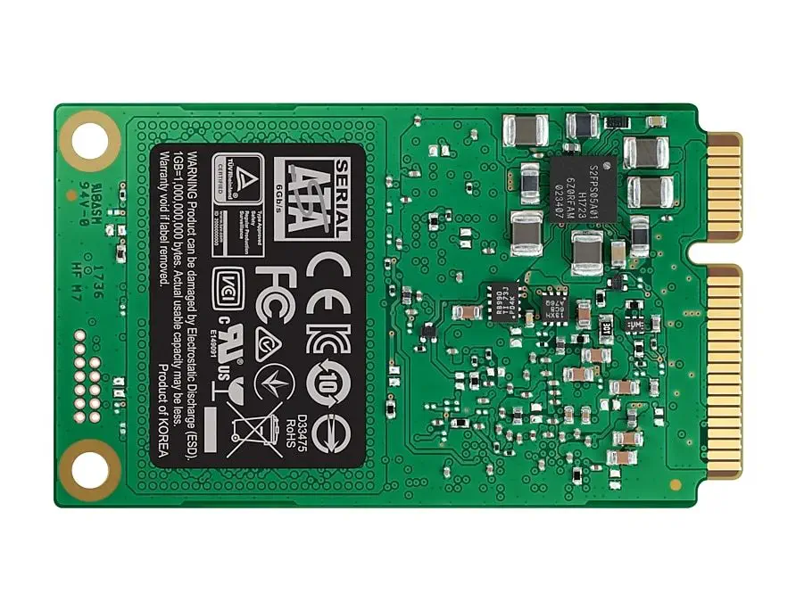 Samsung 860 Evo 500GB SATA3 550/520MB/s mSATA SSD Disk - MZ-M6E500BW