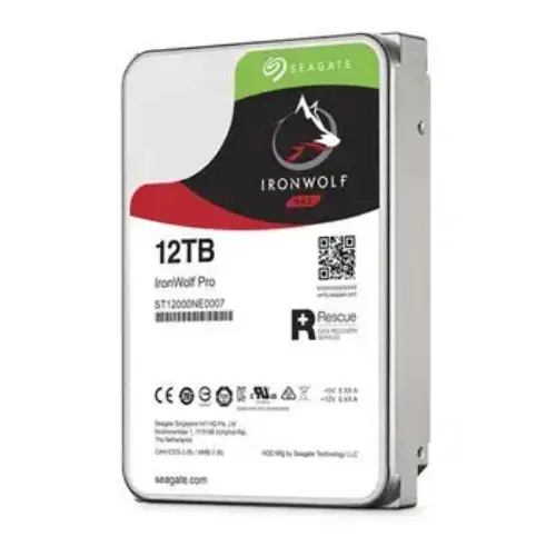 Seagate IronWolf 12TB HDD ST12000VN0007② Seagate Ironwolf 12TB 256MB 7200Rpm Nas Harddisk - ST12000VN0007