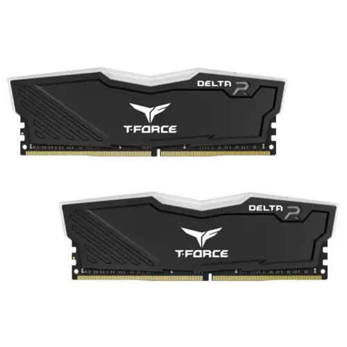 Team T-Force Delta RGB Black 16GB (2x8GB) 3200MHz CL16 DDR4 Gaming Ram (TF3D416G3200HC16FDC01)