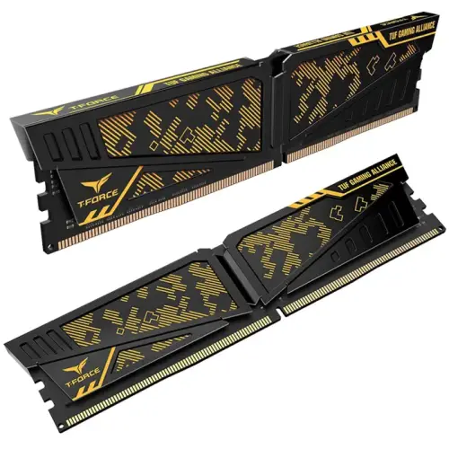 Team T-Force Vulcan TUF Gaming Alliance 16GB (2x8GB) DDR4 3000MHz CL16 Gaming Ram - TLTYD416G3000HC16CDC01