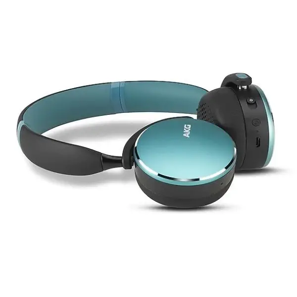 AKG Y500 Wireless Kulak Üstü Okyanus Yeşili Kulaklık (GP-Y500HAHHCAB) - 2 Yıl Samsung Türkiye Garantili