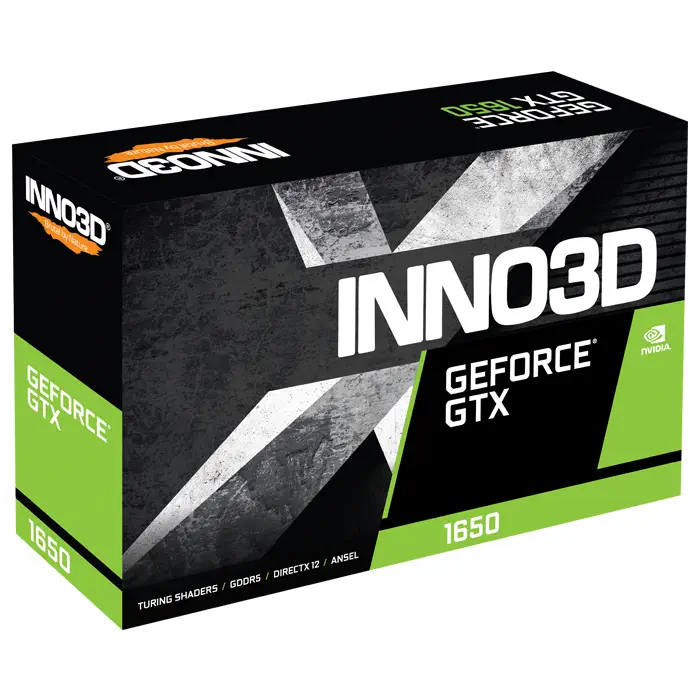 INNO3D GeForce GTX 1650 Twin X2 OC 4GB GDDR5 128Bit DX12 Gaming Ekran Kartı