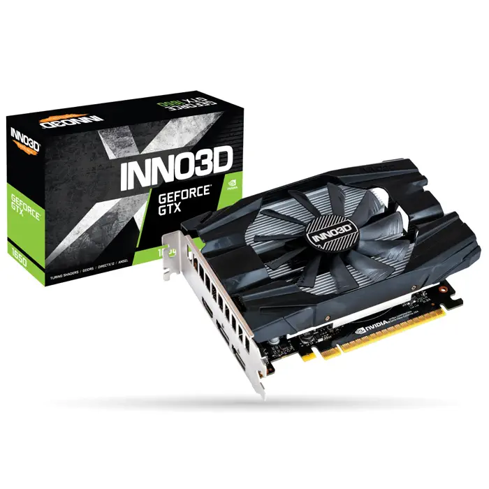 INNO3D GeForce GTX 1650 Compact 4GB GDDR5 128Bit DX12 Gaming Ekran Kartı