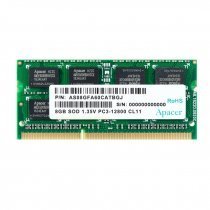 Apacer 8GB (1x8GB) 1600Mhz CL11 DDR3 Notebook Ram (DV.08G2K.KAM)