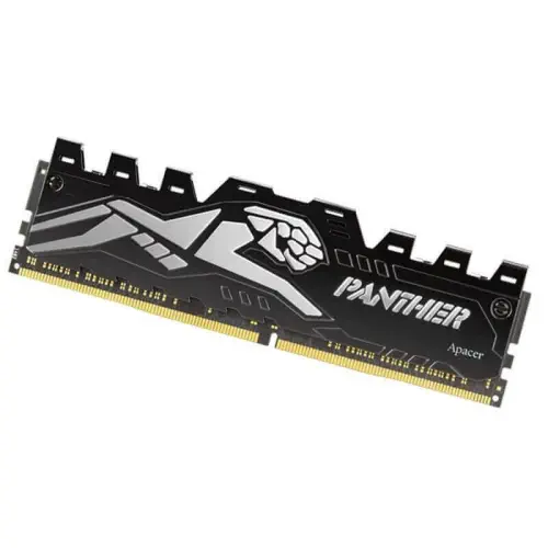 Apacer Panther 8GB DDR4 2666Mhz CL16 (1x8GB) Black-Silver Gaming Ram (Bellek) - EK.08G2V.GEF