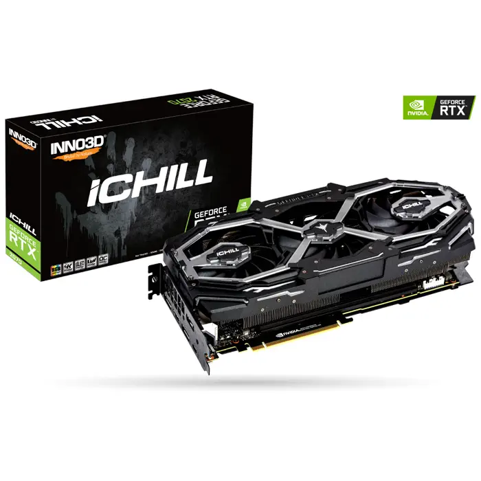 INNO3D GeForce RTX 2070 Ichill X3 Jekyll 8GB GDDR6 256Bit DX12 Gaming Ekran Kartı