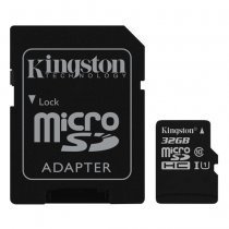 Kingston Canvas 32 GB SDCS/32GB Class 10 80MB/s Okuma Hızlı MicroSD Hafıza Kartı