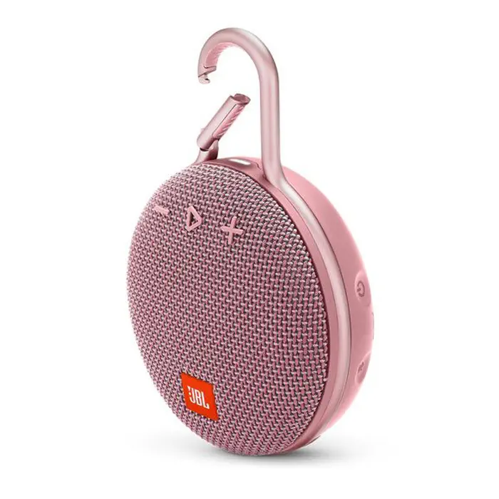 JBL Clip 3 IPX7 Su Geçirmez Taşınabilir Pembe Bluetooth Hoparlör
