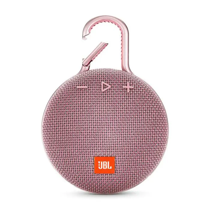 JBL Clip 3 IPX7 Su Geçirmez Taşınabilir Pembe Bluetooth Hoparlör