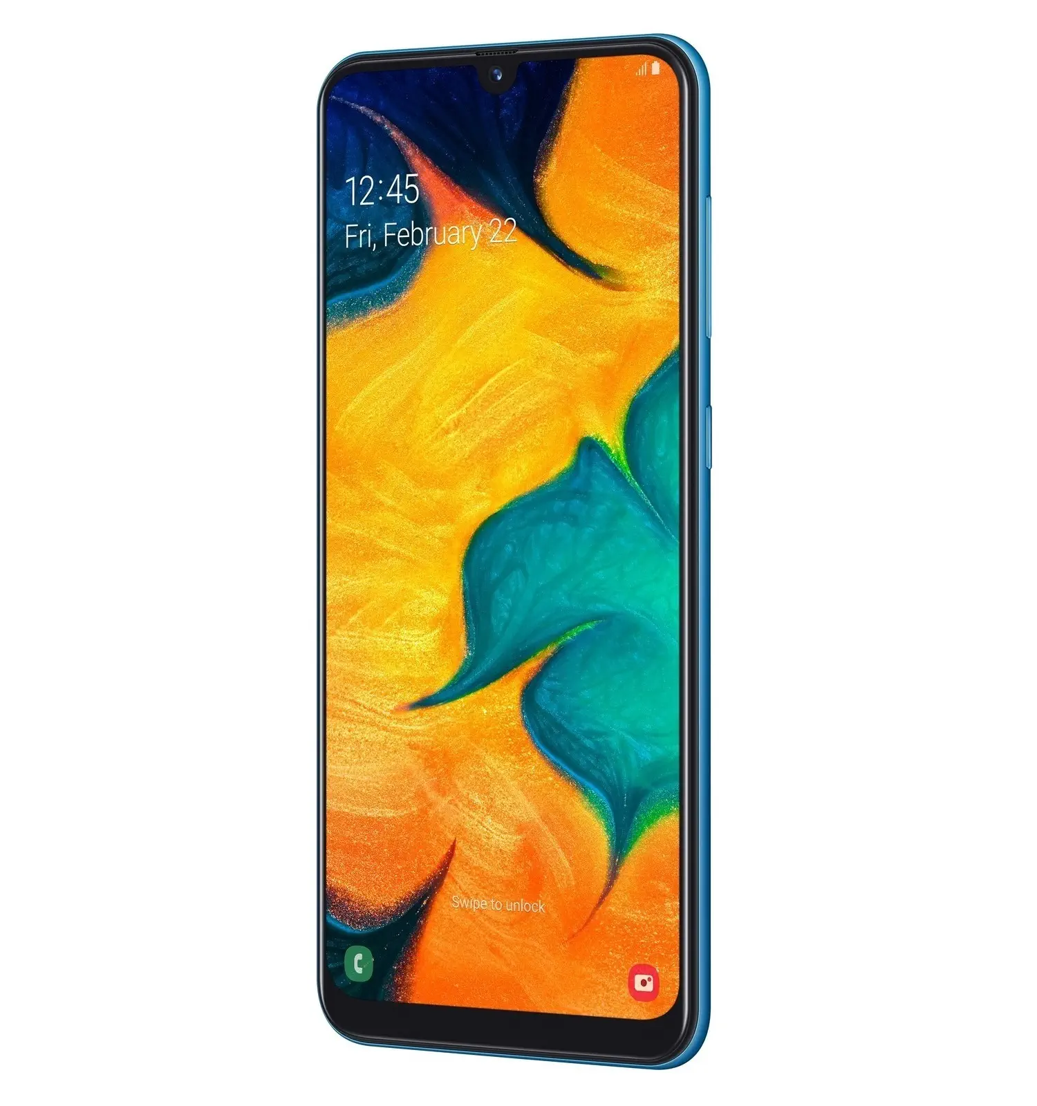 Samsung Galaxy A30 64GB Dual Sim Mavi Cep Telefonu - İthalatçı Firma Garantili