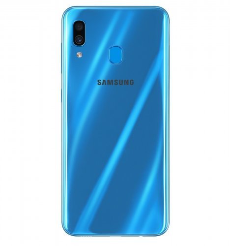 Samsung Galaxy A30 64GB Dual Sim Mavi Cep Telefonu - İthalatçı Firma Garantili