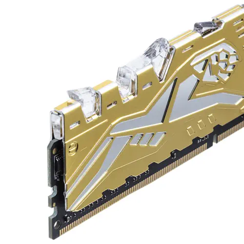 Apacer Panther Rage RGB 8GB(1x8GB) DDR4 3200Mhz CL16 Gold Gaming Ram - EK.08G21.GJM