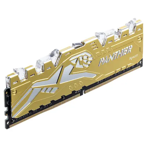 Apacer Panther Rage RGB 8GB DDR4 3000Mhz CL16 (1x8GB) Gold Gaming Ram (Bellek) - EK.08G2Z.GJM