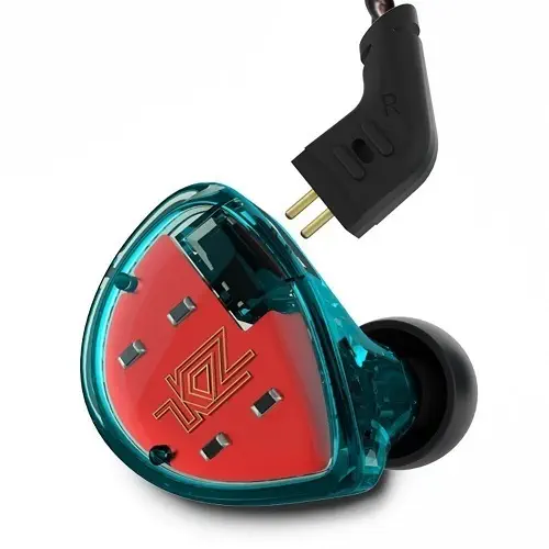 KZ ES4 HiFi Hibrit Kulakiçi Kablolu Mavi Kulaklık - 2 Yıl KZ Türkiye Garantili