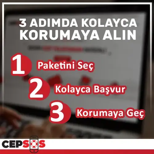 Cepsos Cep Telefonu Premium Garanti Paketi - 1 Yıl