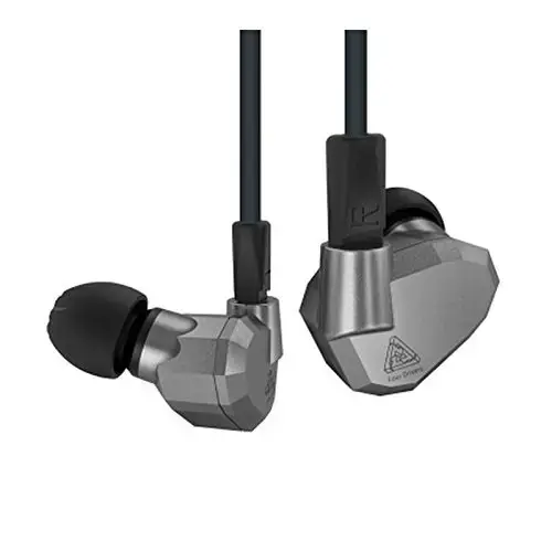 KZ ZS5 Dual Driver HiFi Kulak İçi Gri Kulaklık - 2 Yıl KZ Türkiye Garantili