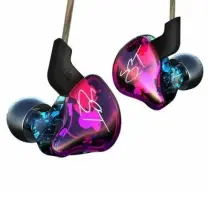 KZ ZST Dual Driver Hi-Fi Kulak İçi Mor Kulaklık - 2 Yıl KZ Türkiye Garantili