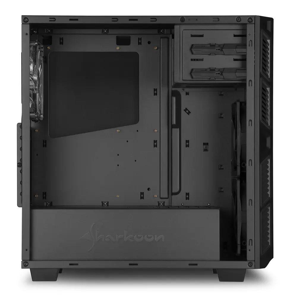 Sharkoon AI7000I Glass Serisi Siyah ATX Mid Tower Kasa