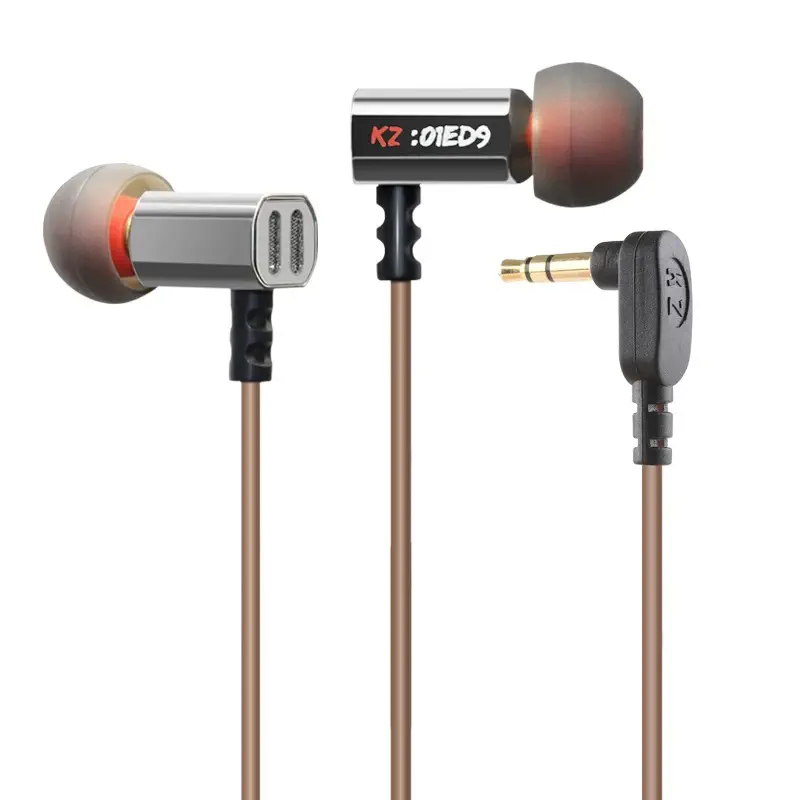 KZ ED9 Dynamic Driver Kulak İçi Gümüş Kulaklık - 2 Yıl KZ Türkiye Garantili