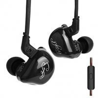KZ ZSR 2BA + DD Driver Bass Kulak İçi Siyah Kulaklık - 2 Yıl KZ Türkiye Garantili