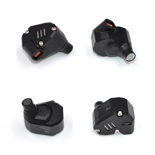 KZ ZS6 Hybrid Quad Driver Kulak İçi Siyah Kulaklık - 2 Yıl KZ Türkiye Garantili