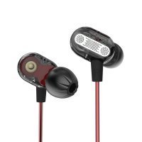 KZ ZSE Dual Driver Kulak İçi Bordo Kulaklık - 2 Yıl KZ Türkiye Garantili
