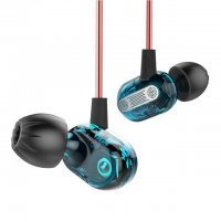 KZ ZSE Dual Driver Kulak İçi Mavi Kulaklık - 2 Yıl KZ Türkiye Garantili