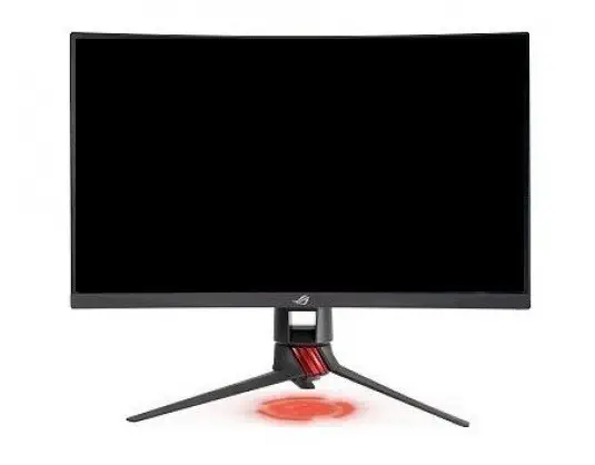 Asus ROG PG27VQ 27″ Swift Kavisli 2K WQHD (2560x1440) Hız Aşırtılabilir 165Hz 1ms DP/HDMI/USB G-SYNC Aura Sync Teknolojisi Oyuncu Monitörü