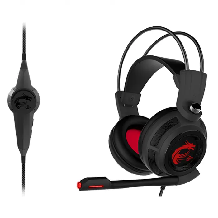 MSI DS502 7.1 Titreşimli USB Kablolu Gaming Kulaklık