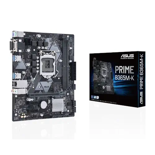 Asus Prime B365M-K Intel B365 Soket 1151 DDR4 2666MHz mATX Gaming Anakart