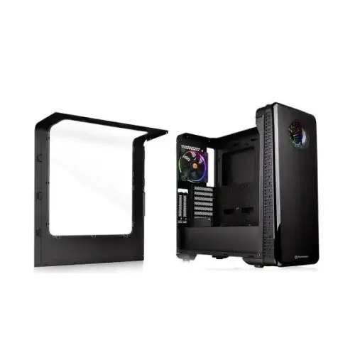 Thermaltake View 28 RGB Riing Edition CA-1H2-00M1WN-01 USB 3.0 ATX Midi-Tower RGB Pencereli Siyah Gaming(Oyuncu) Kasa