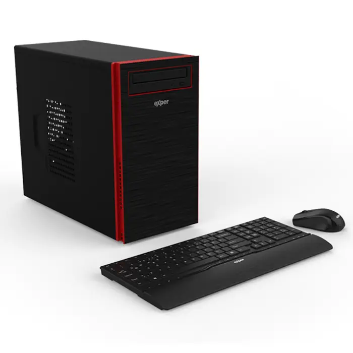 Exper Diamond DEX576 Intel Core i5-7400 3,00 GHz 8GB 1TB 2GB GeForce GT 710 Windows 10 Pro Masaüstü Bilgisayar