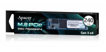 Apacer AS2280P4 240GB 1600/1000 MB/s PCIe M.2 SSD Disk - AP240GAS2280P4-1