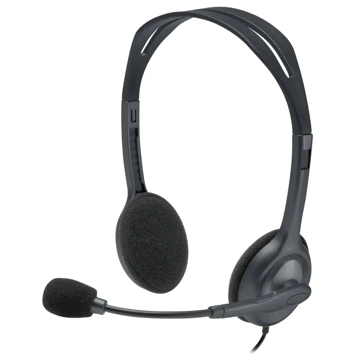 Logitech H111 981-000593 Stereo 3.5mm Kablolu Mikrofonlu Kulaklık