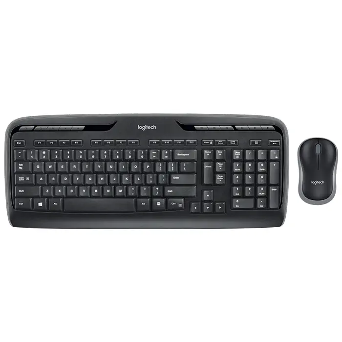 Logitech 920-003988 MK330 Multimedya Q TR USB Siyah Kablosuz Klavye Mouse Set