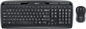 Logitech 920-003988 MK330 Multimedya Q TR USB Siyah Kablosuz Klavye Mouse Set