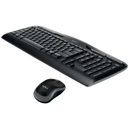 Logitech 920-003988 MK330 Multimedya Q TR USB Siyah Kablosuz Klavye Mouse Set