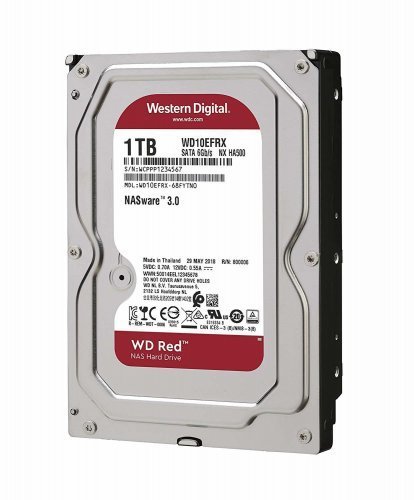 WD Red WD10EFRX 1TB 3.5″ 5400 Rpm 64MB Sata3 NAS Harddisk