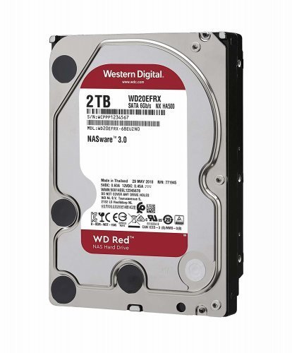 WD Red WD20EFRX 2TB 3.5" 5400 Rpm 64MB Sata 3 NAS Harddisk - incehesap.com