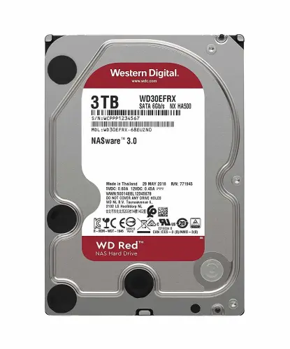 WD Red WD30EFRX 3TB 3.5″ 5400 Rpm 64MB Sata 3 NAS Harddisk